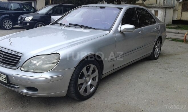Mercedes S 400 2002, 230,000 km - 4.0 l - Bakı