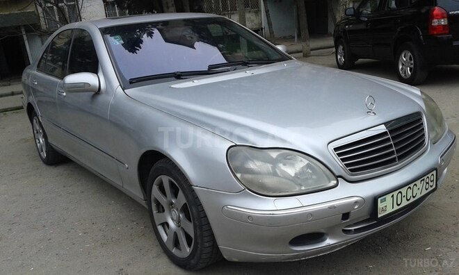 Mercedes S 400 2002, 230,000 km - 4.0 l - Bakı