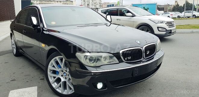 BMW 750 2007, 129,000 km - 5.0 л - Bakı