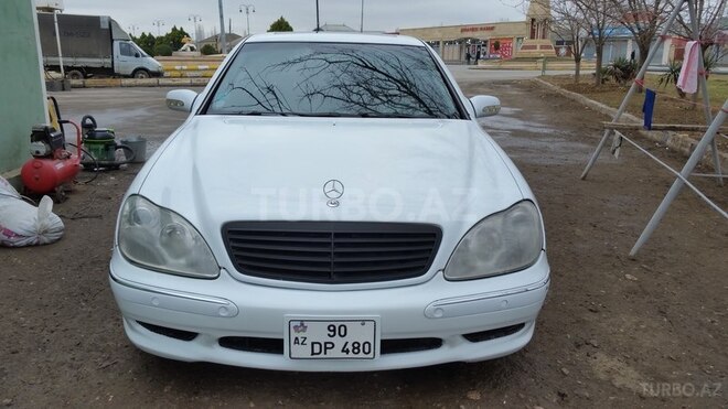 Mercedes S 320 2000, 218,630 km - 3.2 l - Gəncə