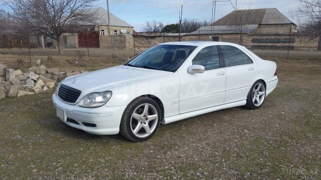 Mercedes S 320 2000, 218,630 km - 3.2 l - Gəncə