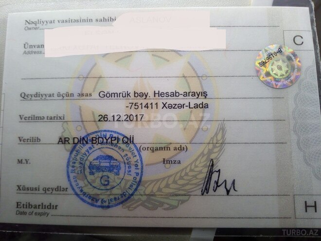LADA (VAZ) Priora 2017, 3,700 km - 1.6 л - Bakı