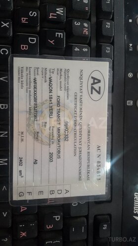 Ford  2003, 284,560 km - 2.4 l - Şamaxı