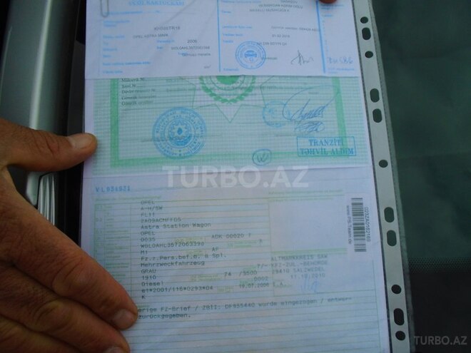 Opel Astra 2006, 253,000 km - 1.9 л - Bakı