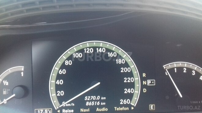 Mercedes S 500 2010, 86,500 km - 5.0 л - Bakı