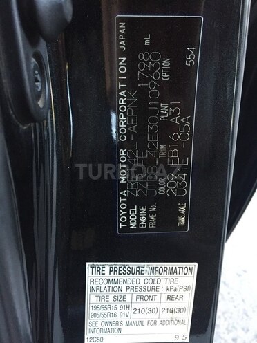 Toyota Corolla 2012, 126,000 km - 1.8 l - Bakı