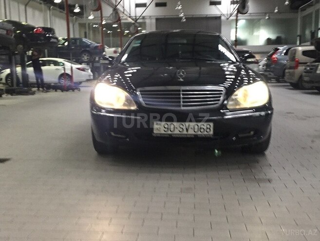 Mercedes S 320 2000, 420,000 km - 3.2 l - Bakı