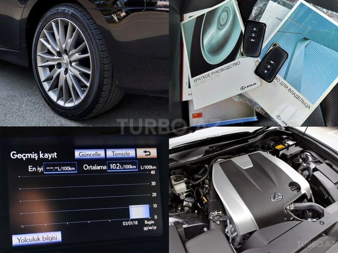 Lexus GS 250 2013, 85,000 km - 2.5 л - Bakı