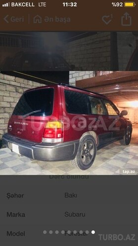 Subaru Forester 2000, 258,412 km - 0.2 л - Bakı