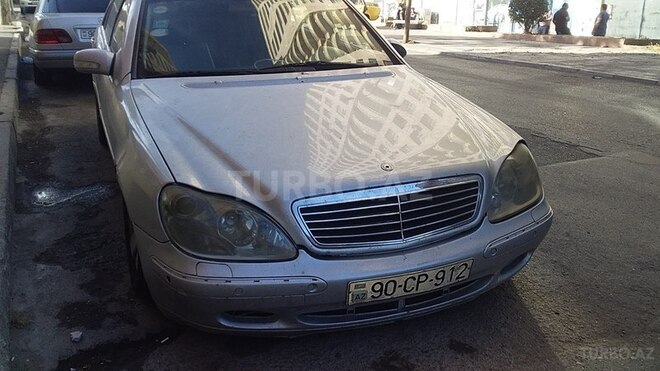 Mercedes S 320 2000, 310,000 km - 3.2 l - Bakı