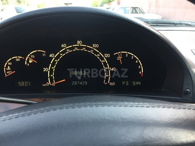 Mercedes S 430 2000, 281,000 km - 4.3 l - Bakı