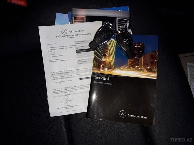 Mercedes E 220 2014, 208,000 km - 2.2 л - Bakı