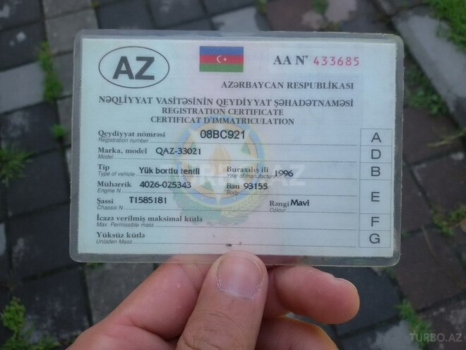 GAZ 330200 1996, 13,000 km - 2.4 л - Balakən