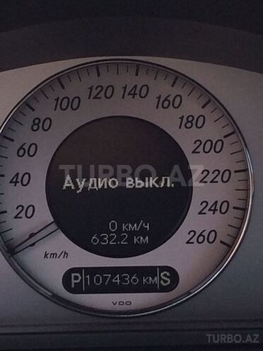 Mercedes E 350 2007, 107,436 km - 3.5 л - Ağcabədi
