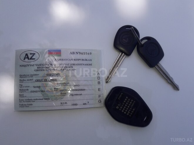 Geely CK 2013, 38,000 km - 1.5 l - Xırdalan