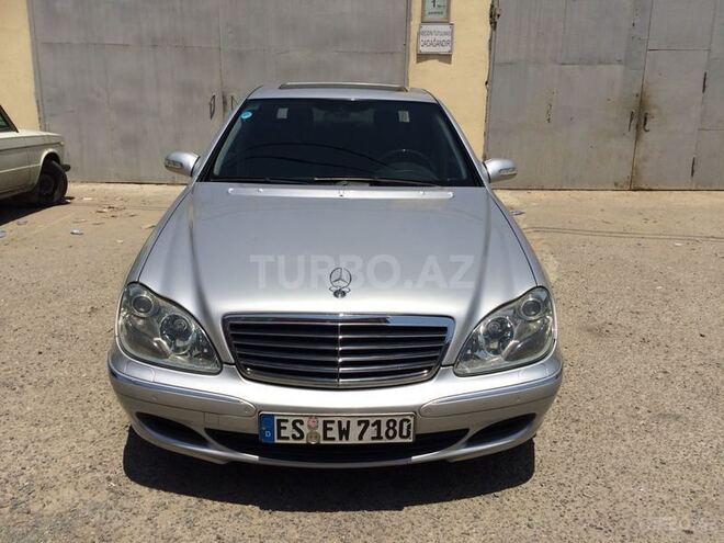 Mercedes S 350 2003, 189,000 km - 3.7 l - Bakı