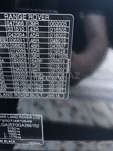 Land Rover Range Rover 2016, 49,000 km - 5.0 l - Bakı