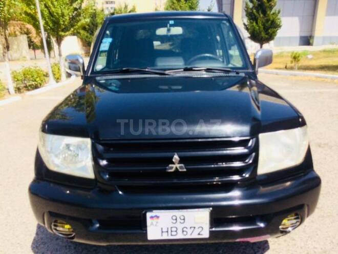 Mitsubishi Pajero Io Urgent Sale Second Hand 2000 4000 Gasoline Transmission Automatic 197000 Baku Celil 0553694438 19 04 2018