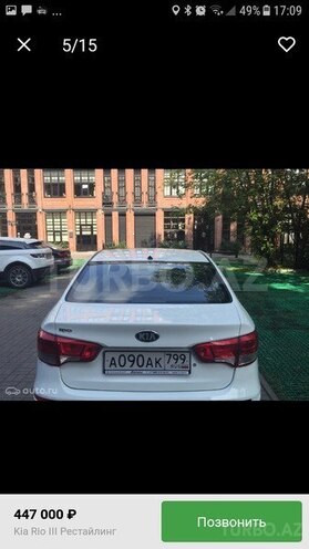 Kia Rio 2017, 80,000 km - 0.2 l - Bakı