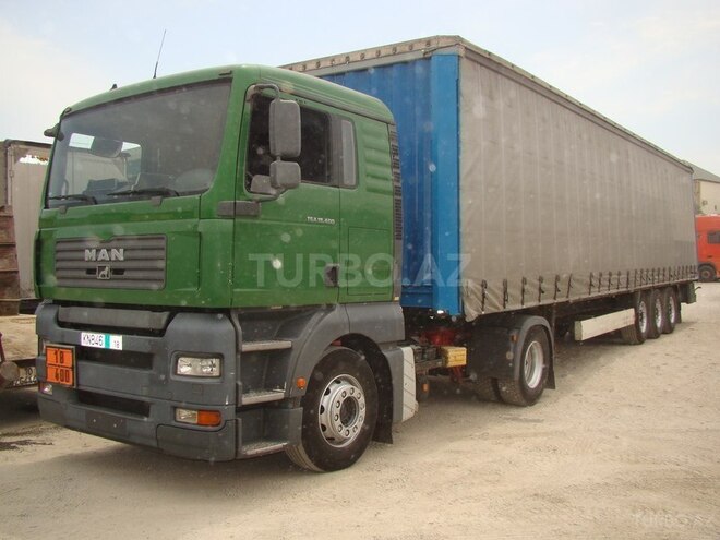 MAN TGA 18.400 2007, 210,000 km - 12.0 l - Bakı