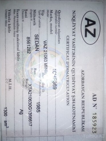 LADA (VAZ) 2106 1985, 200,000 km - 0.2 l - Qusar