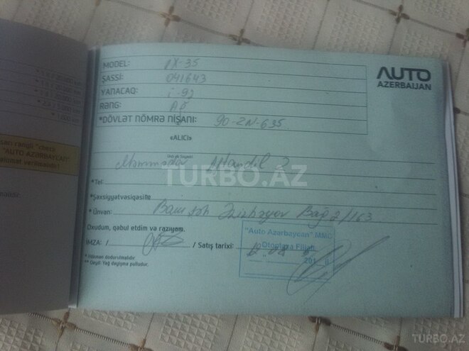 Hyundai ix35 2014, 44,400 km - 2.0 l - Bakı