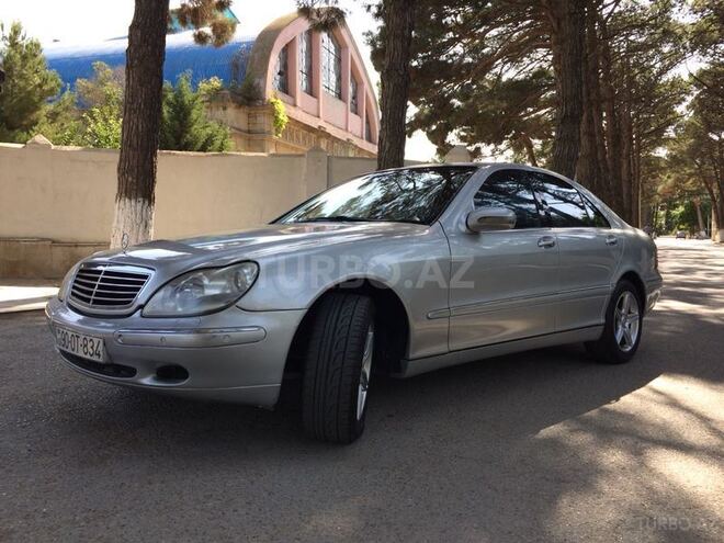 Mercedes S 320 2000, 324,800 km - 3.2 л - Sumqayıt