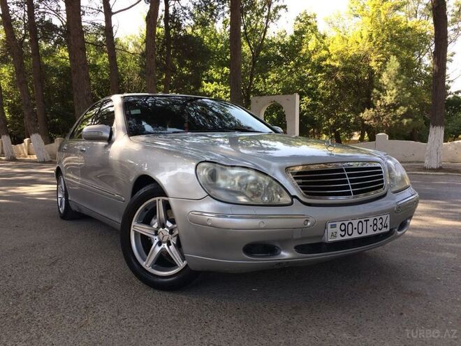 Mercedes S 320 2000, 324,800 km - 3.2 л - Sumqayıt