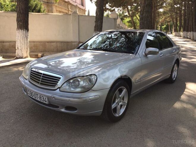 Mercedes S 320 2000, 324,800 km - 3.2 л - Sumqayıt