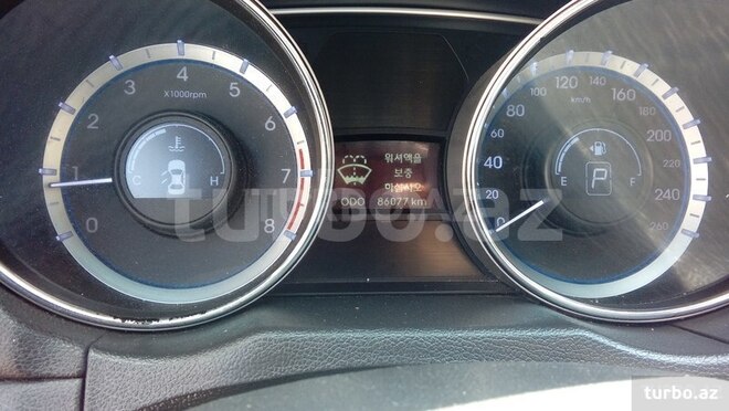 Hyundai Sonata 2013, 86,100 km - 2.0 l - Sumqayıt