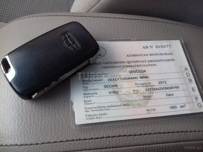 Geely  2012, 72,800 km - 1.8 l - Bakı