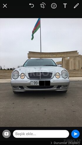 Mercedes E 240 2000, 240,000 km - 2.6 l - Bakı