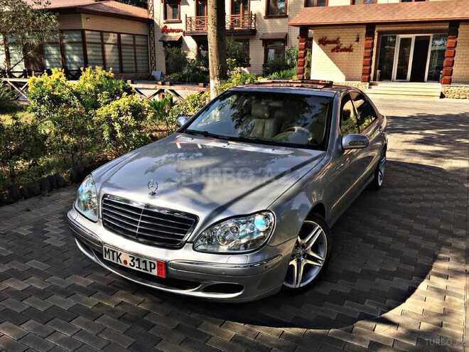 Mercedes S 350 2003, 31,000 km - 3.5 l - Bakı