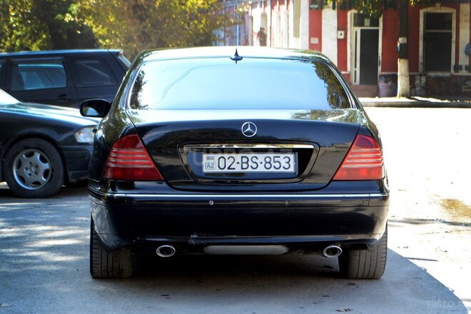 Mercedes S 320 2001, 250,000 km - 3.2 l - Ağdaş