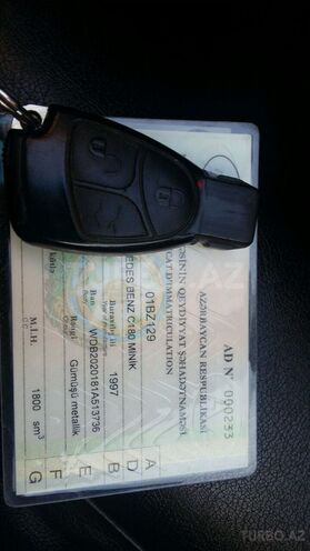 Mercedes C 180 1997, 350,000 km - 1.8 l - Sumqayıt
