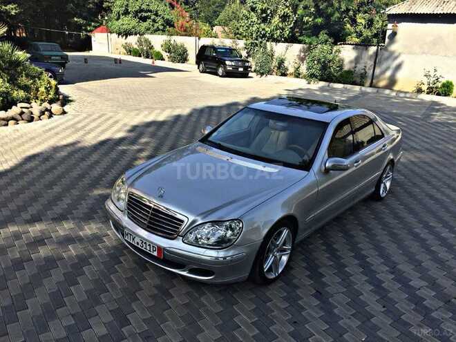Mercedes S 350 2003, 80,000 km - 3.7 l - Bakı