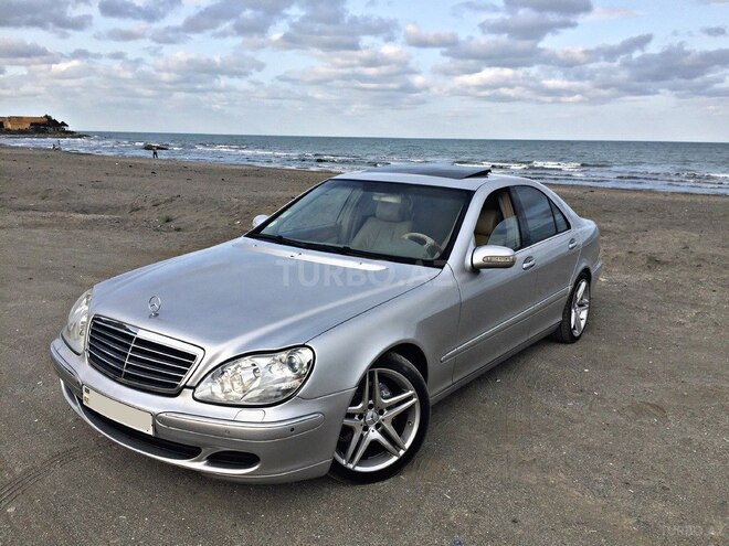 Mercedes S 350 2003, 80,000 km - 3.7 l - Bakı
