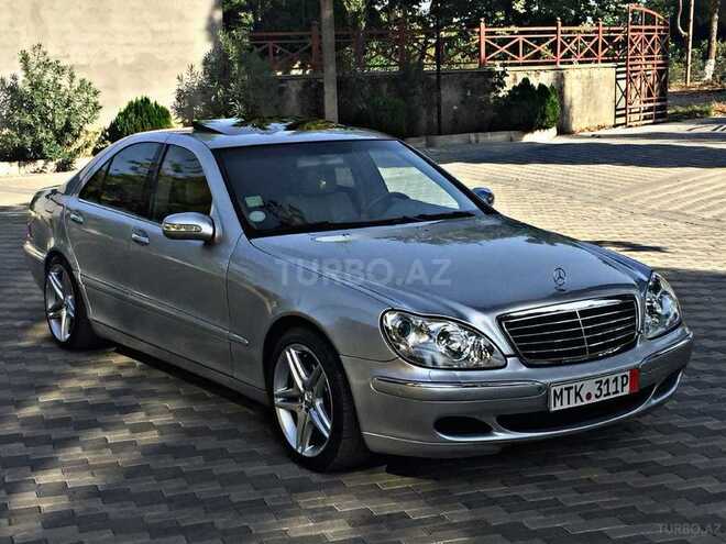 Mercedes S 350 2003, 222,222 km - 3.5 l - Bakı