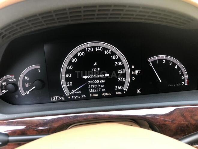 Mercedes S 500 2010, 128,000 km - 5.0 l - Bakı