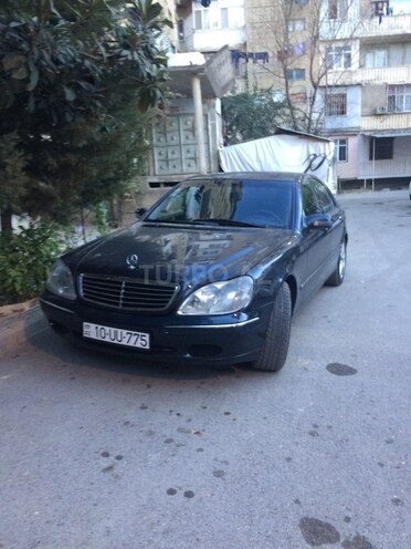 Mercedes S 320 2000, 208,000 km - 3.5 l - Bakı