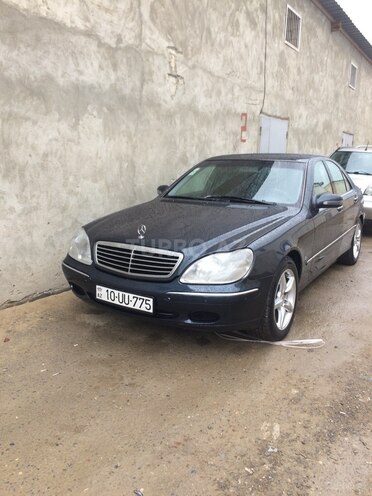 Mercedes S 320 2000, 208,000 km - 3.5 l - Bakı