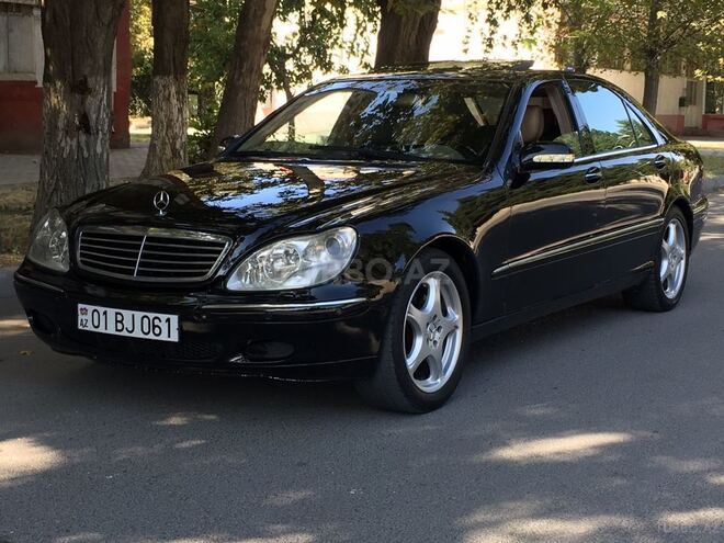 Mercedes S 320 2001, 330,000 km - 3.2 l - Bakı