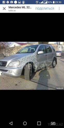 Mercedes ML 320 2002, 272,000 km - 3.2 л - Bakı