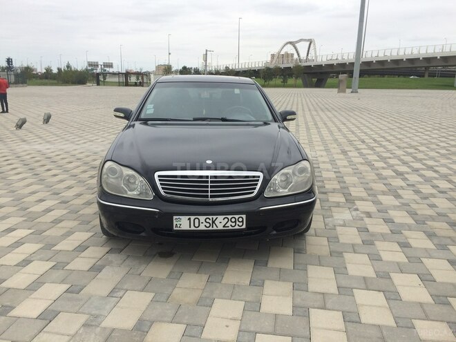 Mercedes S 400 2002, 266,785 km - 4.0 l - Bakı