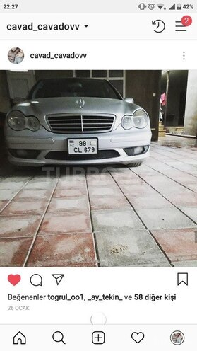 Mercedes C 230 2007, 177,000 km - 2.5 l - Bakı