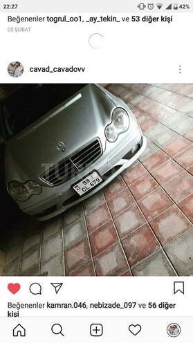 Mercedes C 230 2007, 177,000 km - 2.5 l - Bakı