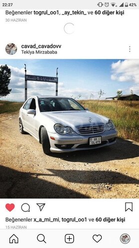 Mercedes C 230 2007, 177,000 km - 2.5 l - Bakı