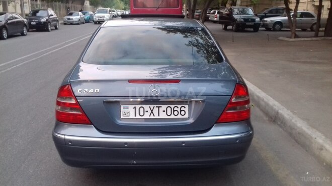 Mercedes E 240 2004, 162,120 km - 2.6 l - Bakı