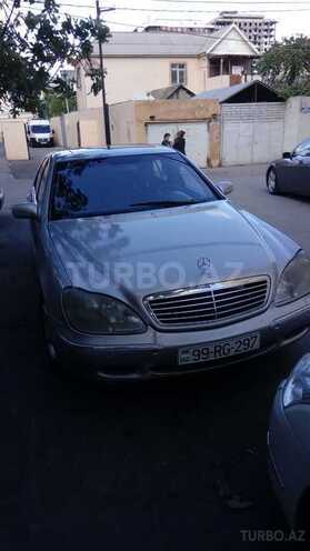 Mercedes S 500 1999, 417,000 km - 5.0 l - Bakı