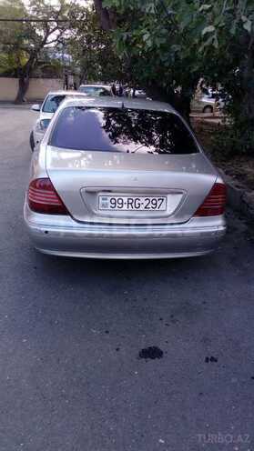 Mercedes S 500 1999, 417,000 km - 5.0 l - Bakı